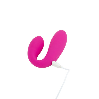 Foto 13 do produto Vibrador para Casal em Silicone com Sucção e 7 Modos de Vibração - Dibe Sex Massager Abby | 7,3 x 3,4 cm | Disponível em 2 Cores