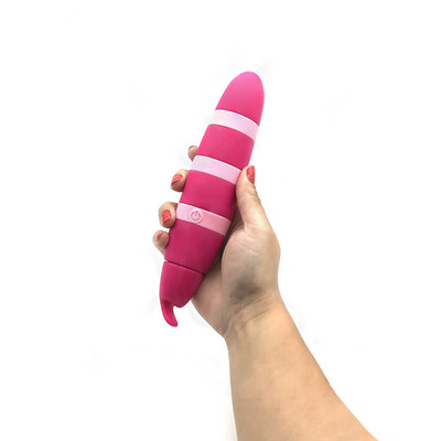 Foto 9 do produto Vibrador Personal Recarregável com Língua em Silicone e 10 Modos de Vibração - Love Rouser | 15,3 x 4 cm | Disponível em 3 Cores