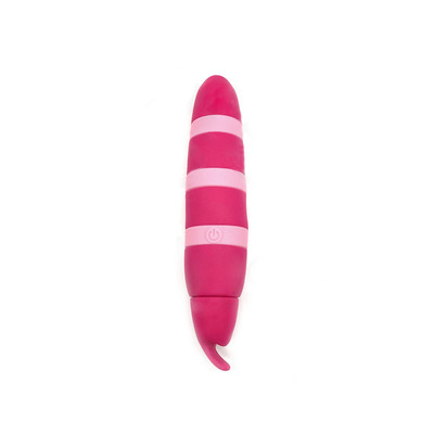 Foto 7 do produto Vibrador Personal Recarregável com Língua em Silicone e 10 Modos de Vibração - Love Rouser | 15,3 x 4 cm | Disponível em 3 Cores