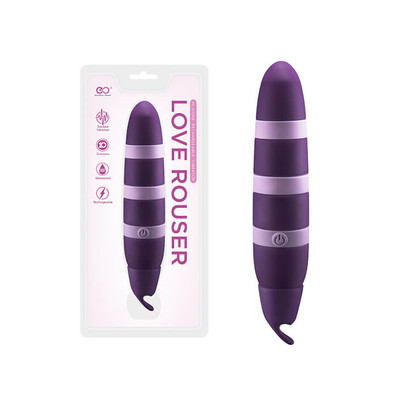Foto 1 do produto Vibrador Personal Recarregável com Língua em Silicone e 10 Modos de Vibração - Love Rouser | 15,3 x 4 cm | Disponível em 3 Cores