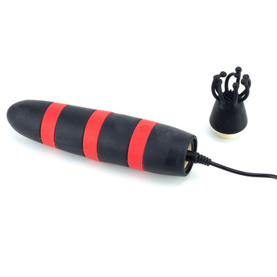 Foto 5 do produto Vibrador Clássico Recarregável com Tentáculos em Silicone e 10 Modos de Vibração - Love Rouser | 12 x 4 cm | Disponível em 3 Cores