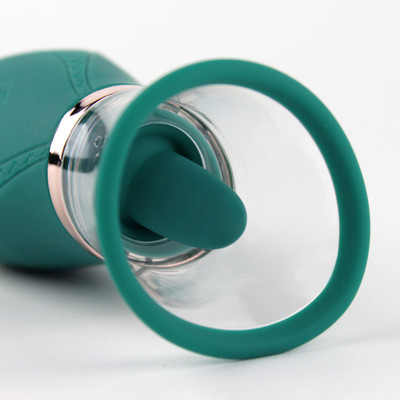 Foto 11 do produto Vibrador Clitoriano Recarregável em Silicone com Língua Estimuladora com 9 Movimentos e 3 Modos de Sucção - S-Hande Pistil | 16,8 x 6,7 cm | Disponível em 5 Cores