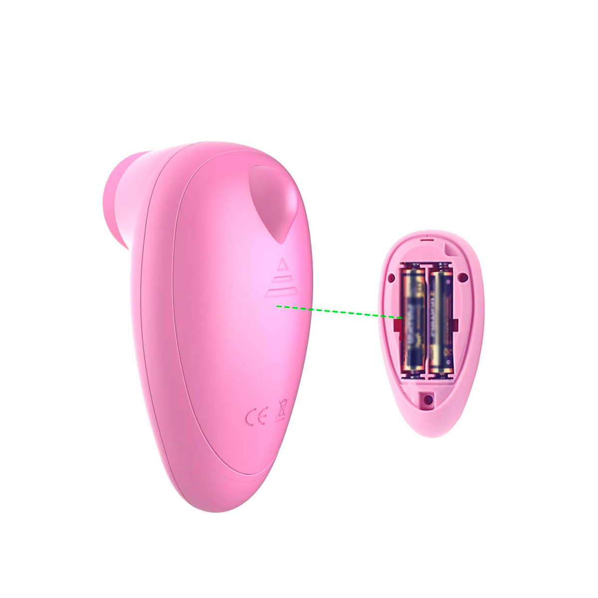 Vibrador Clitoriano em Silicone com 7 Modos de Pulsação - Dibe Amazon Hot | 9 x 4,6 cm | Disponível em 2 Cores - 2