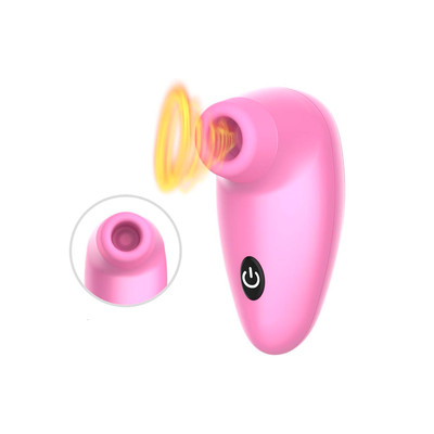Vibrador Clitoriano em Silicone com 7 Modos de Pulsação - Dibe Amazon Hot | 9 x 4,6 cm | Disponível em 2 Cores