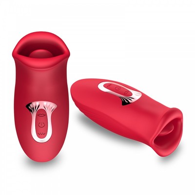 Simulador de Sexo Oral com Formato de Boca, 10 Modos de Vibrações, Estímulos e Recarregável via USB | Honey Mouth