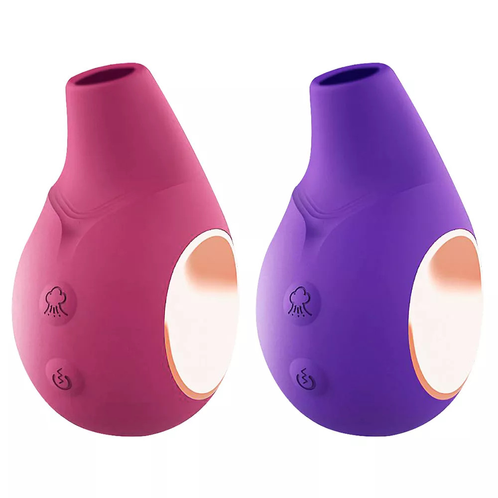 Vibrador de Clitóris com Design Elegante, 9 Modos de Pulsação e Vibração - Amzing Toy George | 8,8 x 4,2 cm | Disponível em 2 Cores - 2