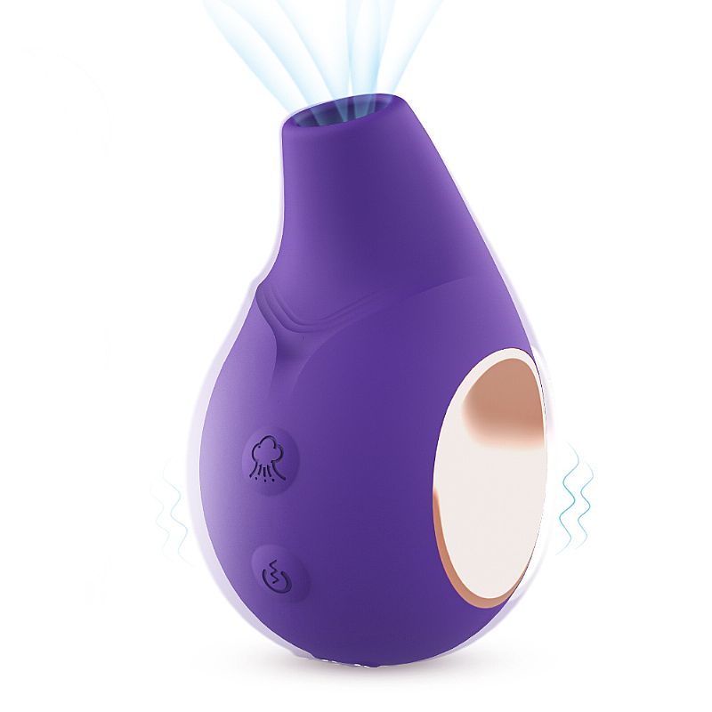 Vibrador de Clitóris com Design Elegante, 9 Modos de Pulsação e Vibração - Amzing Toy George | 8,8 x 4,2 cm | Disponível em 2 Cores - 4