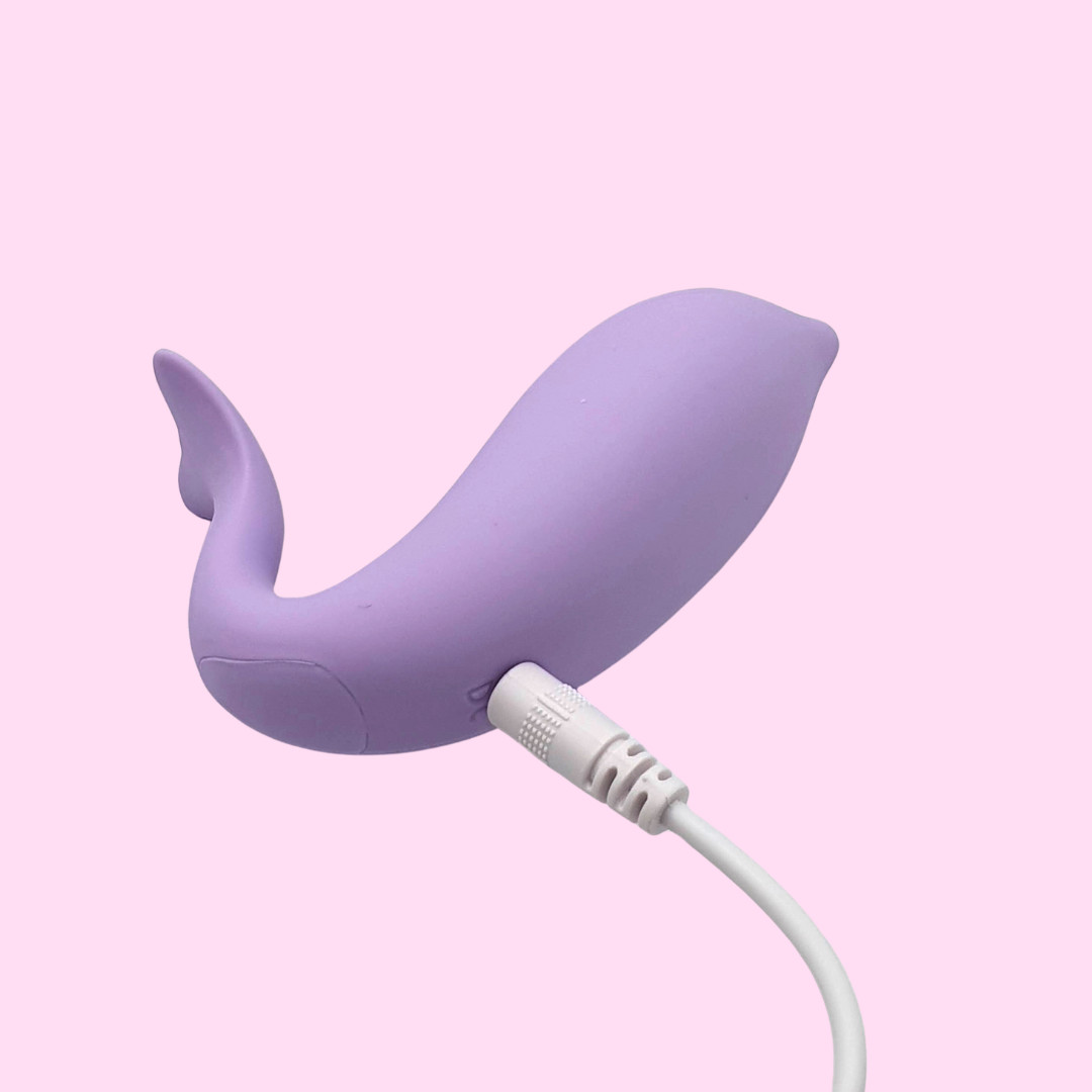 Vibrador de Ponto G em Forma de Golfinho com 9 Modos de Vibração, App Interativo e Recarregável - Dolphin | 6,8 x 3,2 cm - 4