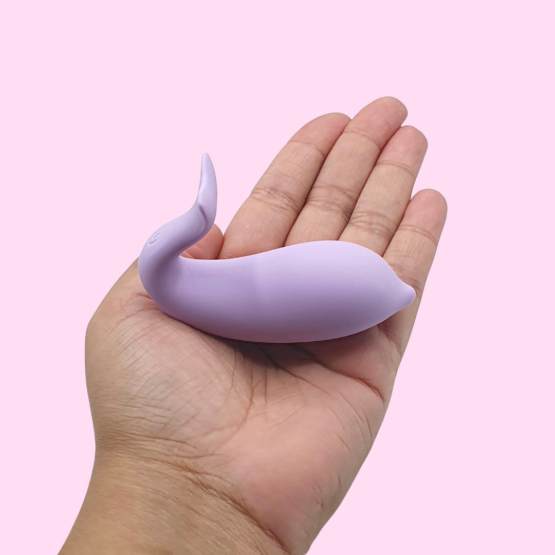 Vibrador de Ponto G em Forma de Golfinho com 9 Modos de Vibração, App Interativo e Recarregável - Dolphin | 6,8 x 3,2 cm - 5