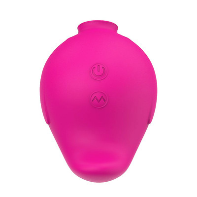 Foto 4 do produto Vibrador de Clitóris em Silicone no Formato de Peixe com 10 Modos de Vibração, 10 Modos de Pulsação e Carregamento via USB - Sexy Import Trish | 6,4 x 8,5 cm | Disponível em 3 Cores