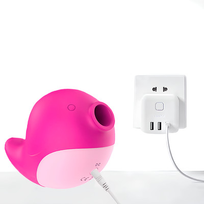 Foto 6 do produto Vibrador de Clitóris em Silicone no Formato de Peixe com 10 Modos de Vibração, 10 Modos de Pulsação e Carregamento via USB - Sexy Import Trish | 6,4 x 8,5 cm | Disponível em 3 Cores