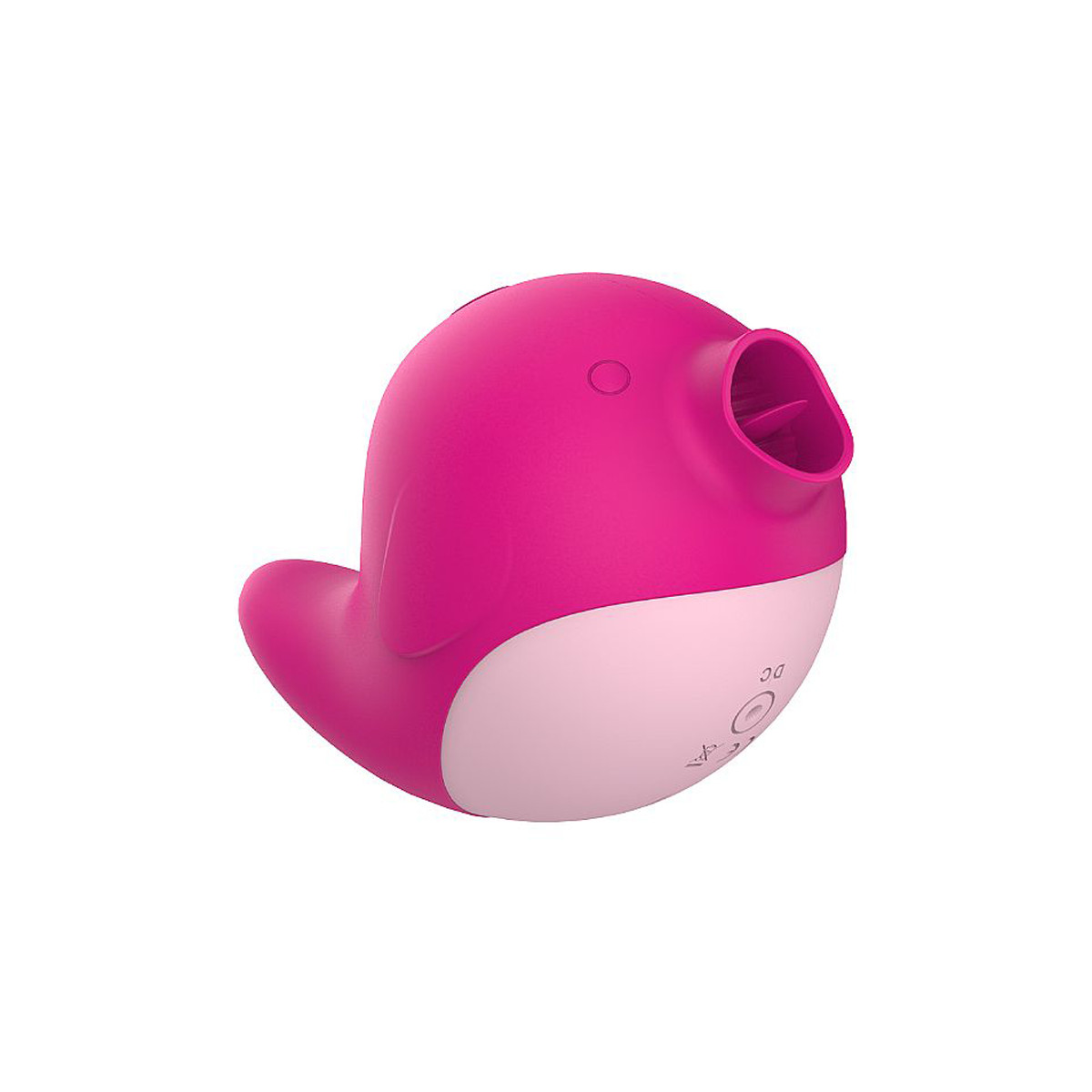 Vibrador de Clitóris no Formato de Peixe com 10 modos de Vibração e Língua Estimuladora de Clitóris com 10 Movimentos da Língua - Sexy Import Myna | 6,4 x 9 cm | Disponível em 3 Cores - 7