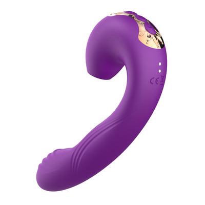 Foto 9 do produto Vibrador de Clitóris e Ponto G Recarregável com 10 Modos de Pulsação e 7 Modos de Vibração - Aoleisi | 30 x 3,9 cm | Disponível em 2 Cores