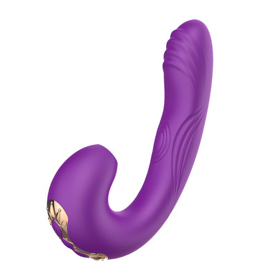 Foto 7 do produto Vibrador de Clitóris e Ponto G Recarregável com 10 Modos de Pulsação e 7 Modos de Vibração - Aoleisi | 30 x 3,9 cm | Disponível em 2 Cores