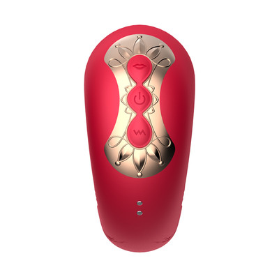 Foto 3 do produto Vibrador de Clitóris e Ponto G Recarregável com 10 Modos de Pulsação e 7 Modos de Vibração - Aoleisi | 30 x 3,9 cm | Disponível em 2 Cores