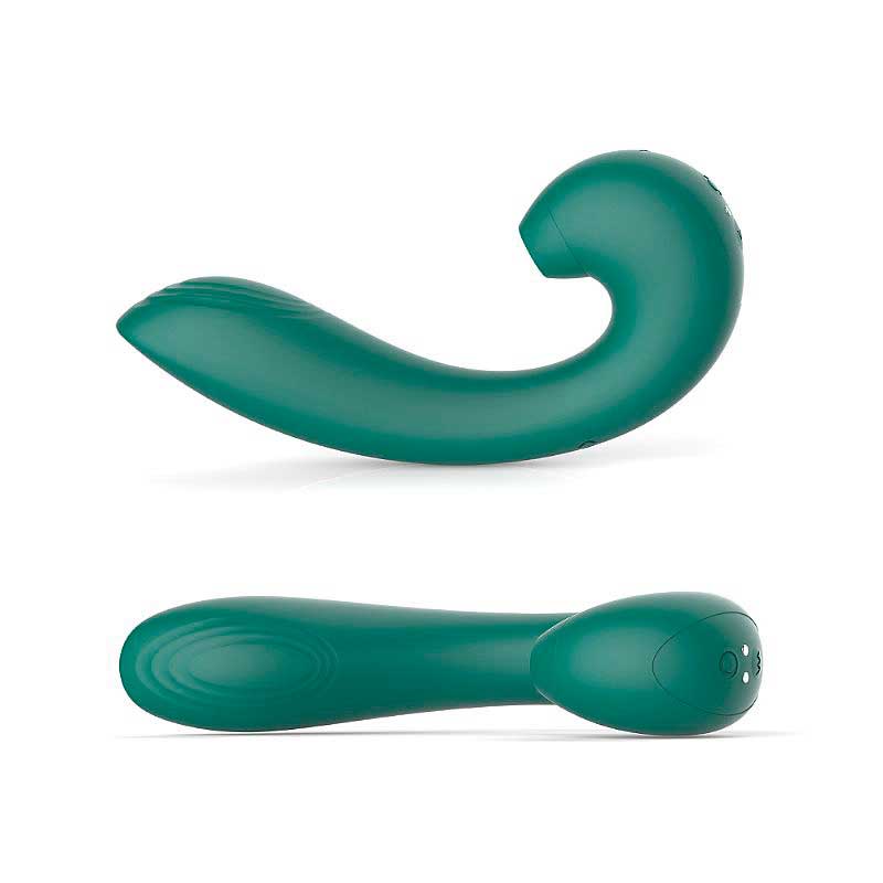 Vibrador de Clitóris e Ponto G Recarregável com 10 Modos de Vibrações e Pulsação - Sexy Import | 12 x 3,5 cm | Disponível em 2 Cores - 5