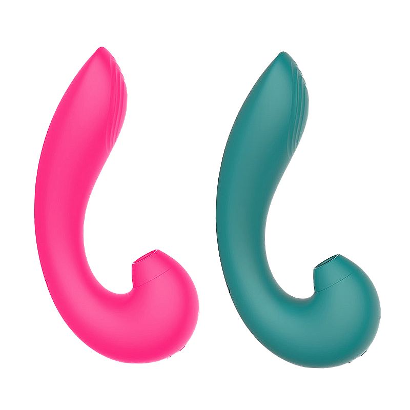 Vibrador de Clitóris e Ponto G Recarregável com 10 Modos de Vibrações e Pulsação - Sexy Import | 12 x 3,5 cm | Disponível em 2 Cores - 2