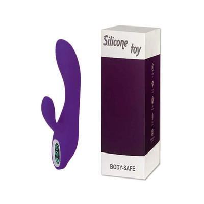 Foto 1 do produto Vibrador de Clitóris e Ponto G Recarregável com 10 Modos de Vibrações - Silicone Toy Body Safe| Disponível em 2 Cores