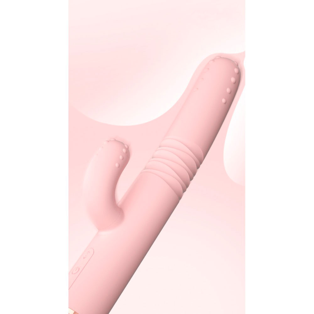 Vibrador de Clitóris e Ponto G Recarregável no Formato de Cacto com Função Aquecimento, 10 Modos de Vibrações e 7 Modos Vai e Vem - Lilo Vibrator We Love | Disponível em 2 Cores - 2