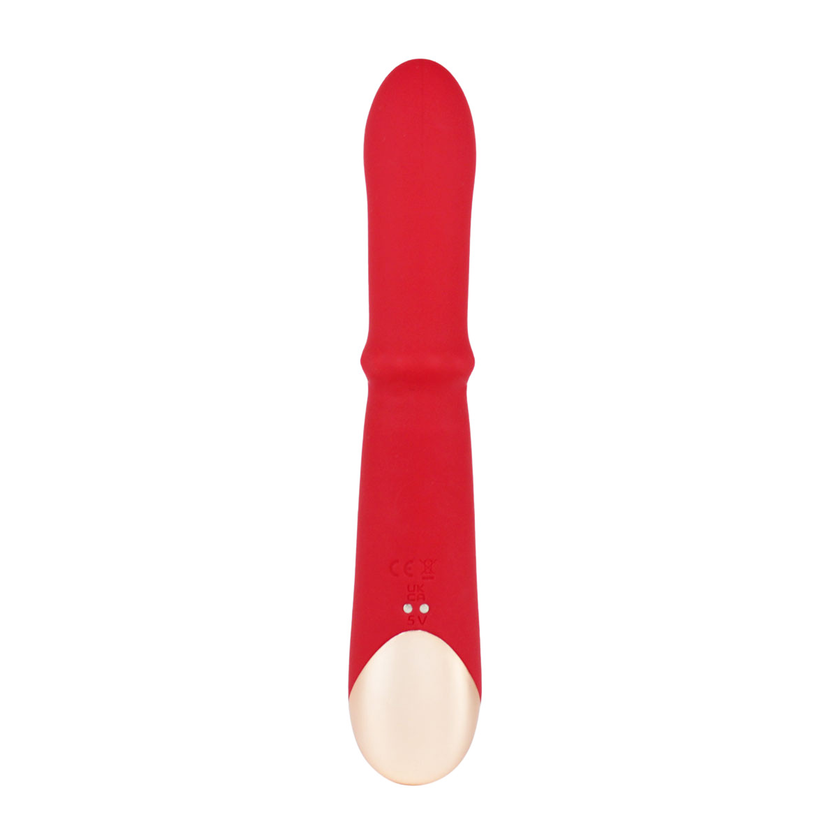 Vibrador de Clitóris e Ponto G em Silicone com Anel Estimulador, 10 Modos de Vibrações, 10 Funções de Dedilhar e Recarregável - SI Star | 12 x 3,5 cm | Disponível em 2 Cores - 7