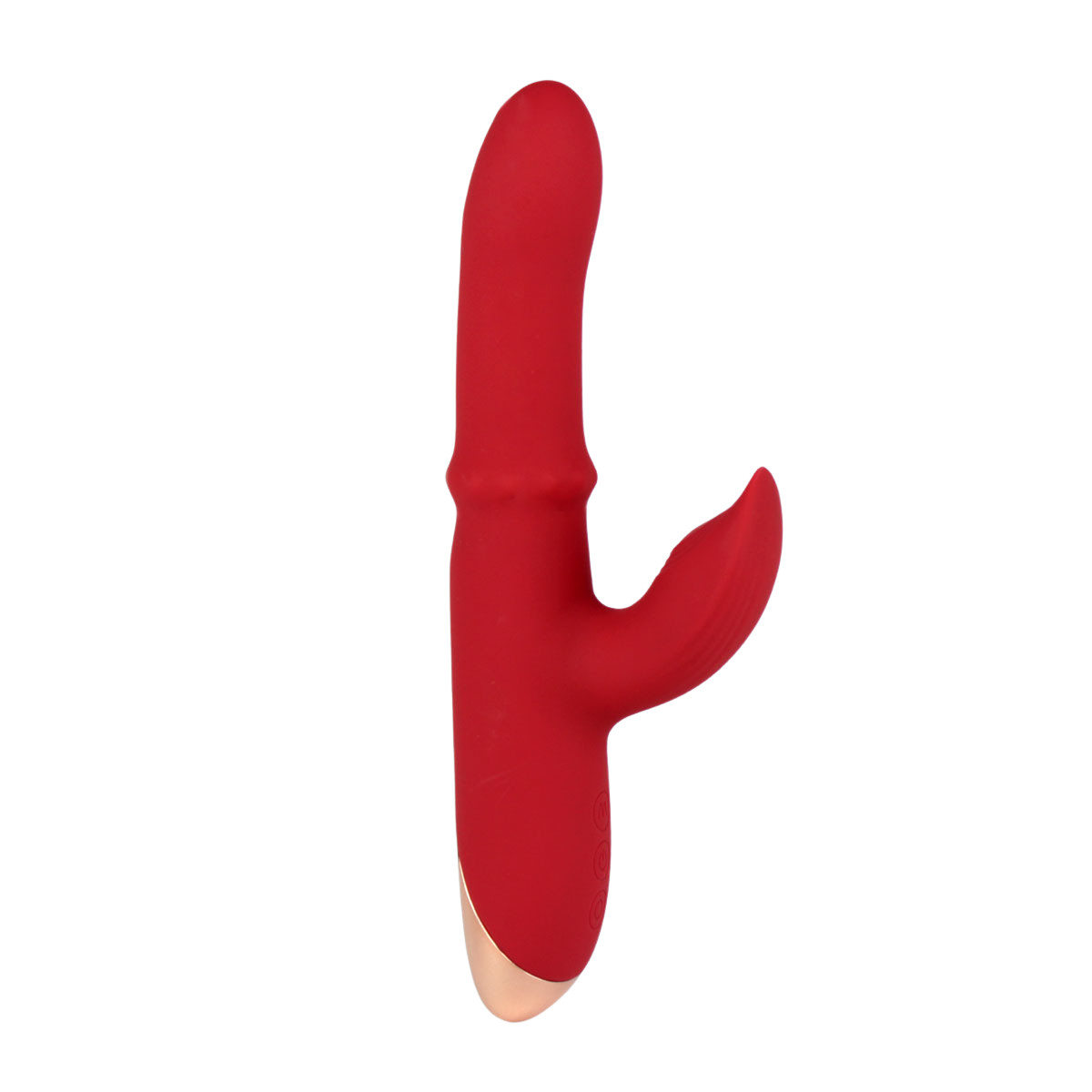 Vibrador de Clitóris e Ponto G em Silicone com Anel Estimulador, 10 Modos de Vibrações, 10 Funções de Dedilhar e Recarregável - SI Star | 12 x 3,5 cm | Disponível em 2 Cores - 8