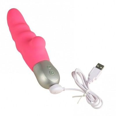 Foto 7 do produto Vibrador de Clitóris e Ponto G em Silicone com 10 Modos de Vibrações e Recarregável - Leke Seahorse | 9 x 3,8 cm | Disponível em 2 Cores