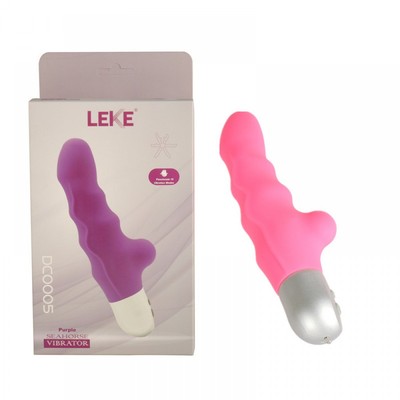 Foto 1 do produto Vibrador de Clitóris e Ponto G em Silicone com 10 Modos de Vibrações e Recarregável - Leke Seahorse | 9 x 3,8 cm | Disponível em 2 Cores