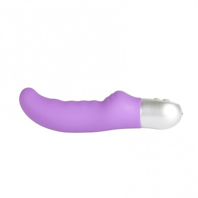 Foto 6 do produto Vibrador Estimulador de Clitóris e Ponto G Recarregável em Silicone com 10 Modos de Vibrações  - Leke Horn | 9 x 3,4 cm