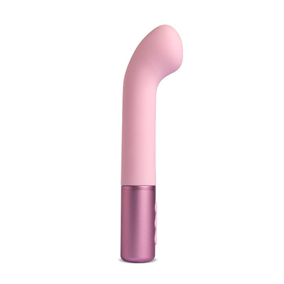 Foto 3 do produto Vibrador de Clitóris e Ponto G, Recarregável em Silicone com 5 Modos de Vibrações e Intensidades - Sweets | 11,1 x 3,2 cm