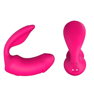 Foto 5 do produto Vibrador de Clitóris e Ponto G Recarregável em Silicone com  9 Modos de Vibrações e Controle Remoto Sem Fio - S-hande Sparrow-RCT | 17,0 x 3,3cm | Disponível em 2 Cores