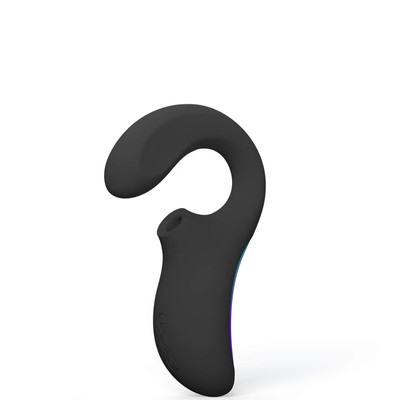 Foto 4 do produto Vibrador de Clitóris e Ponto G em Silicone Soft Touch com Tecnologia SenSonic, 3 Motores e 8 Modos de Vibração - Lelo Enigma Wave | Disponível em 2 Cores