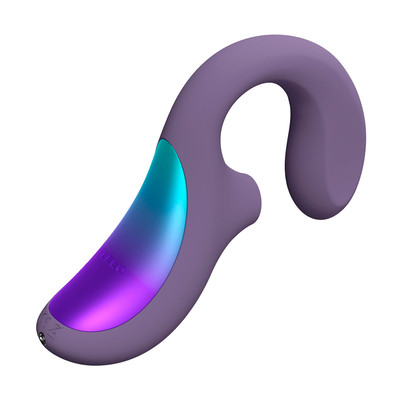 Foto 2 do produto Vibrador de Clitóris e Ponto G em Silicone Soft Touch com Tecnologia SenSonic, 3 Motores e 8 Modos de Vibração - Lelo Enigma Wave | Disponível em 2 Cores