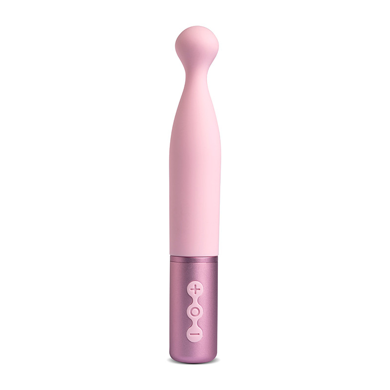 Vibrador Clitoriano Recarregável em Silicone com 5 Modos de Vibrações e Intensidades - Sweets | 11,3 x 2,5 cm - 2