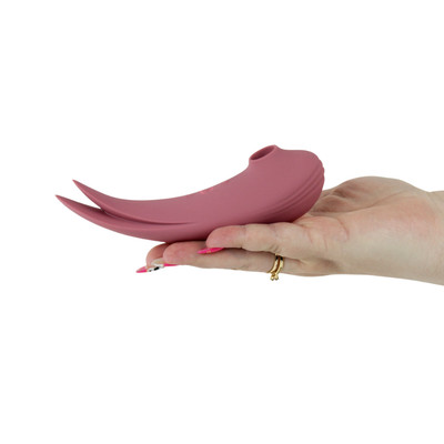 Vibrador Clitoriano Recarregável em Silicone com 7 Modos de Vibração e 10 Modos de Pulsação - Clitoral Stimulator| Disponível em 3 Cores