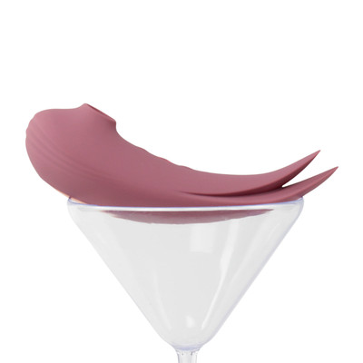 Foto 5 do produto Vibrador Clitoriano Recarregável em Silicone com 7 Modos de Vibração e 10 Modos de Pulsação - Clitoral Stimulator| Disponível em 3 Cores