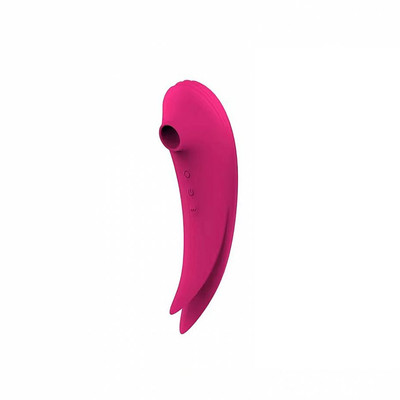 Foto 2 do produto Vibrador de Clitóris em Silicone com 7 Modos de Vibração e 10 Modos de Pulsação - SI Lila | 15,5 x 5 cm | Disponível em 2 Cores