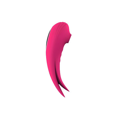 Foto 3 do produto Vibrador de Clitóris em Silicone com 7 Modos de Vibração e 10 Modos de Pulsação - SI Lila | 15,5 x 5 cm | Disponível em 2 Cores