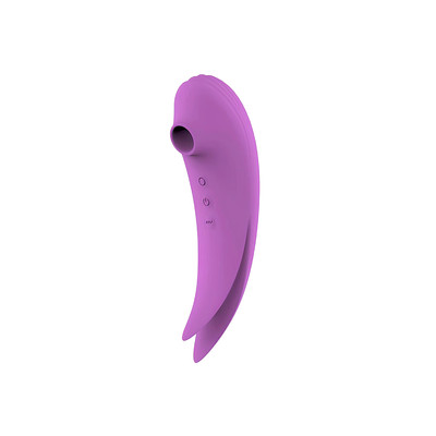 Foto 6 do produto Vibrador de Clitóris em Silicone com 7 Modos de Vibração e 10 Modos de Pulsação - SI Lila | 15,5 x 5 cm | Disponível em 2 Cores