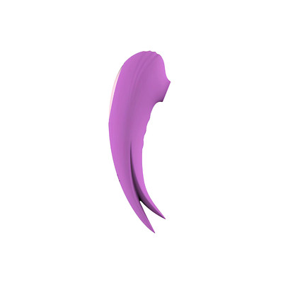 Foto 7 do produto Vibrador de Clitóris em Silicone com 7 Modos de Vibração e 10 Modos de Pulsação - SI Lila | 15,5 x 5 cm | Disponível em 2 Cores