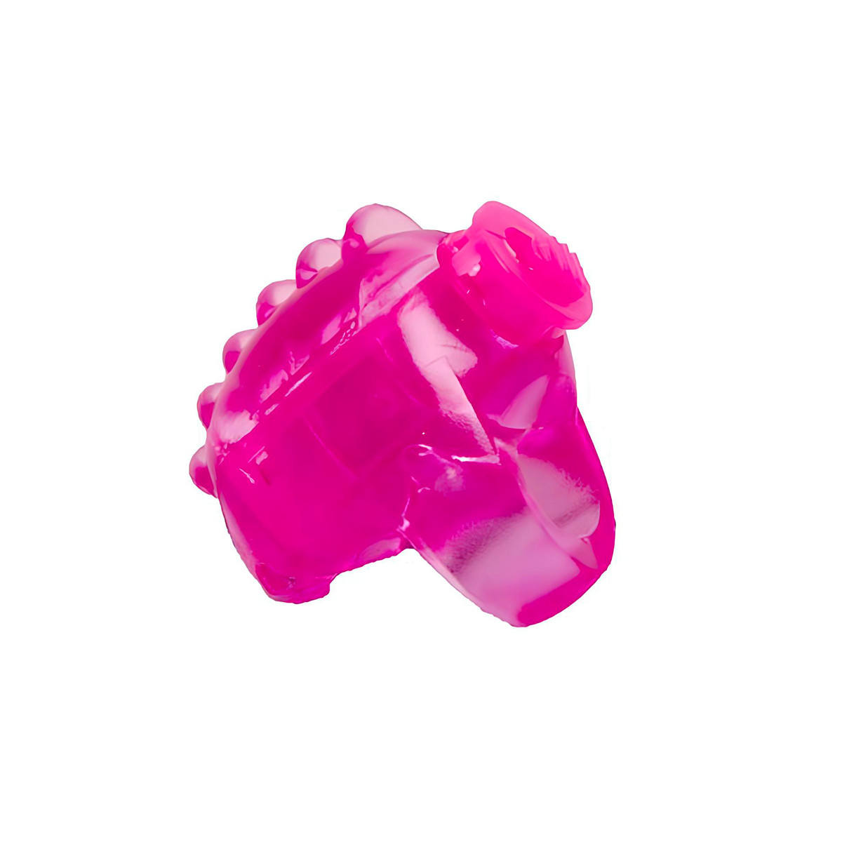 Dedeira Estimuladora em Silicone com Textura e Vibração Única | Disponível em 2 Cores - 2