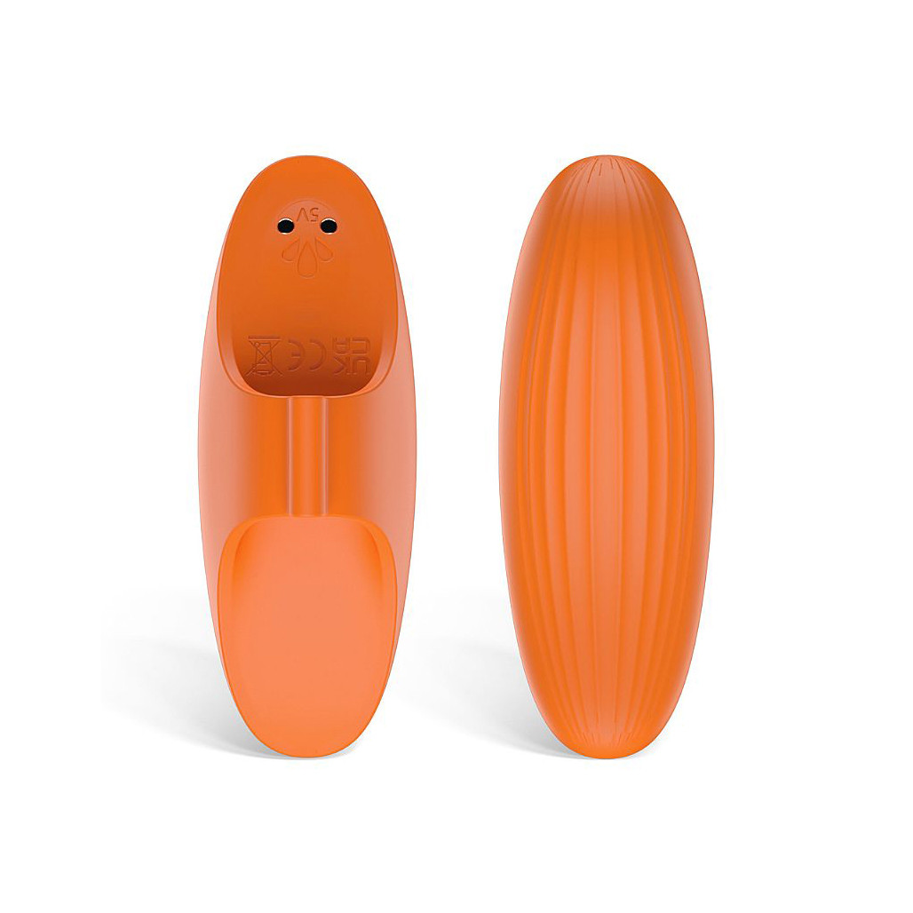 Vibrador de Dedo Recarregável em Silicone com 9 Modos de Vibração - S-Hande Bounty Hunter - 8,5 x 3 cm | Disponível em 2 Cores - 9