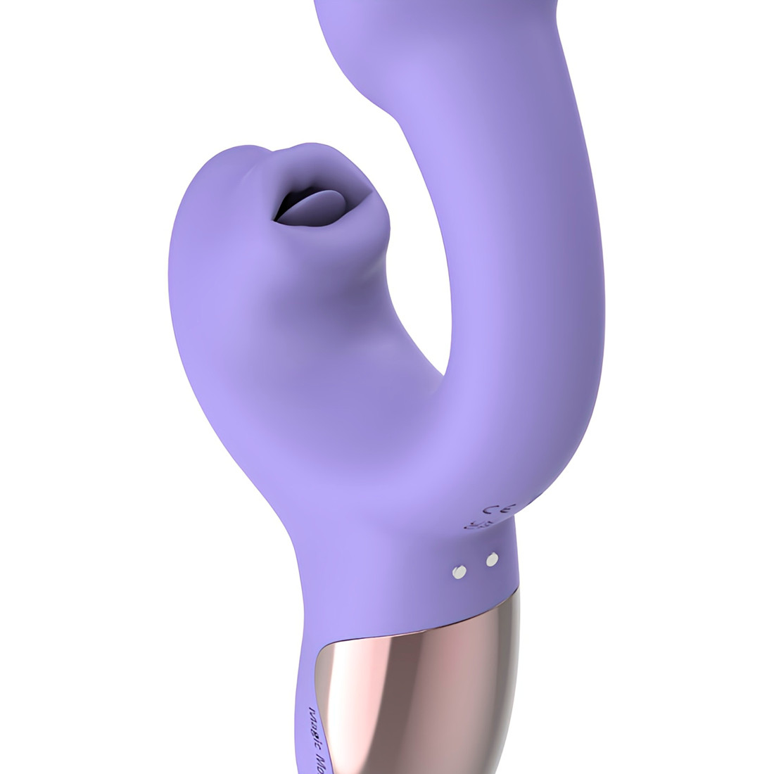 Vibrador de Dupla Estimulação com 10 Modos de Vibração, App Interativo e Recarregável via USB - Magic Motion Magic Ponder | 12 x 3,8 cm - 4