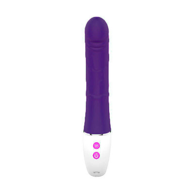 Foto 2 do produto Vibrador com Dupla Penetração em Formato de Pênis, Recarregável com 9 Modos de Vibração - S-Hande Jakiro | Disponível em 2 Cores