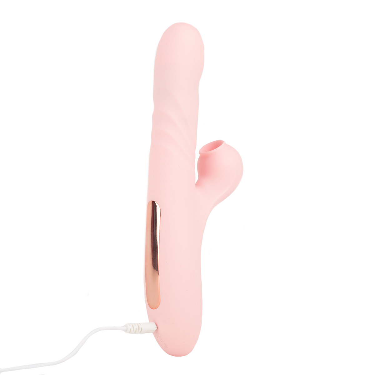 Vibrador Duplo com 10 Movimentos de Vai e Vem, 10 Modos de Pulsação, Aquecimento e Painel de LED | 11,5 x 3,5 cm - 4