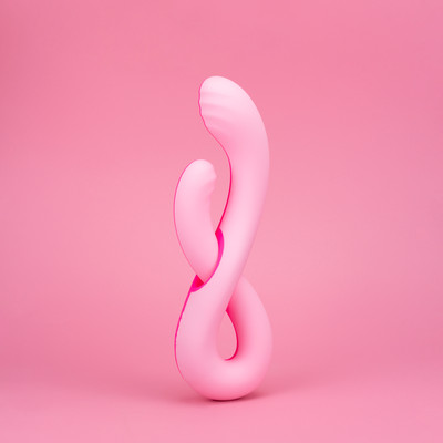 Foto 2 do produto Vibrador Duplo Flexível em Silicone com 10 Modos de Vibrações, 2 Motores e Recarregável - Intt Toys Vibra Collors Medusa | 10 x 3,5 cm