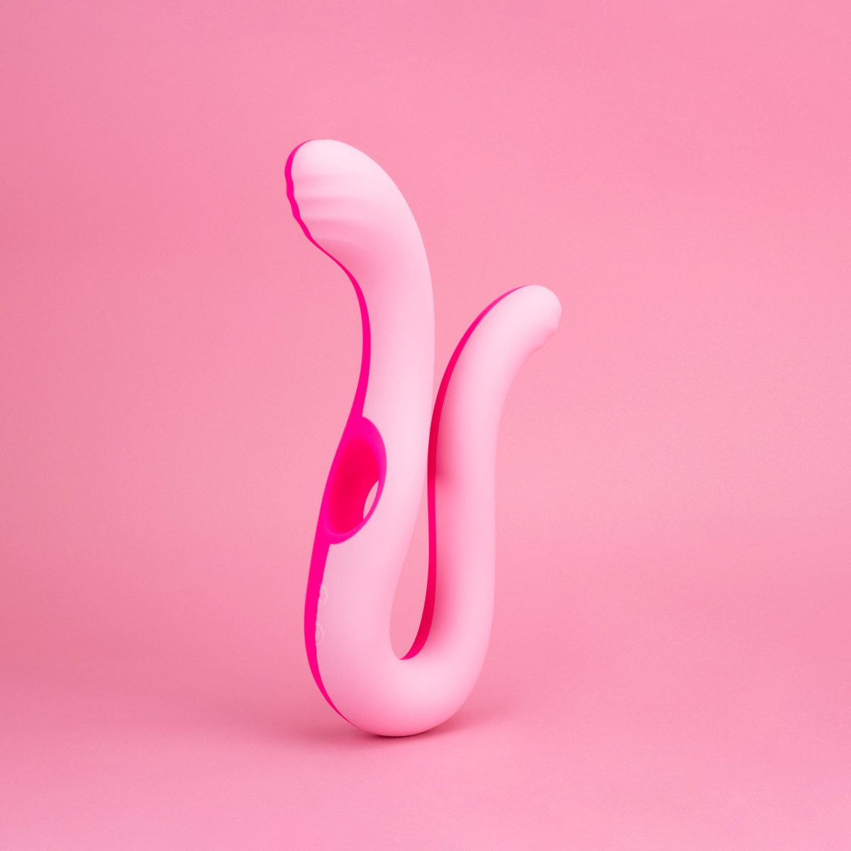 Vibrador Duplo Flexível em Silicone com 10 Modos de Vibrações, 2 Motores e Recarregável - Intt Toys Vibra Collors Medusa | 10 x 3,5 cm - 3