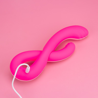 Foto 5 do produto Vibrador Duplo Flexível em Silicone com 10 Modos de Vibrações, 2 Motores e Recarregável - Intt Toys Vibra Collors Medusa | 10 x 3,5 cm