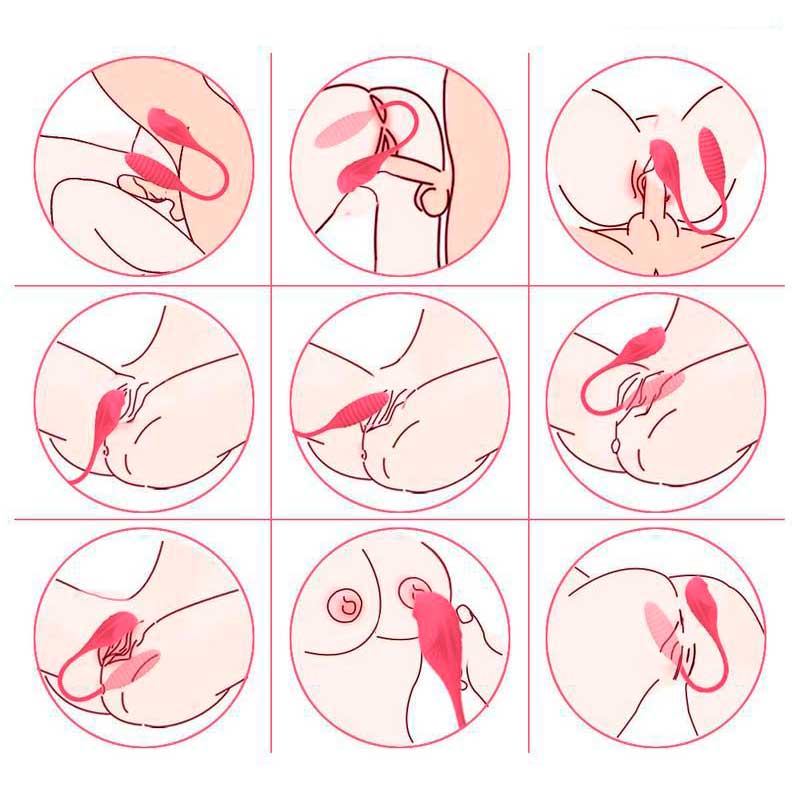 Vibrador Duplo Recarregável com 10 Modos de Estimulação e 10 Tipos de Pulsações - Pleasure Dreams | 9,5 x 3,6 cm - 4