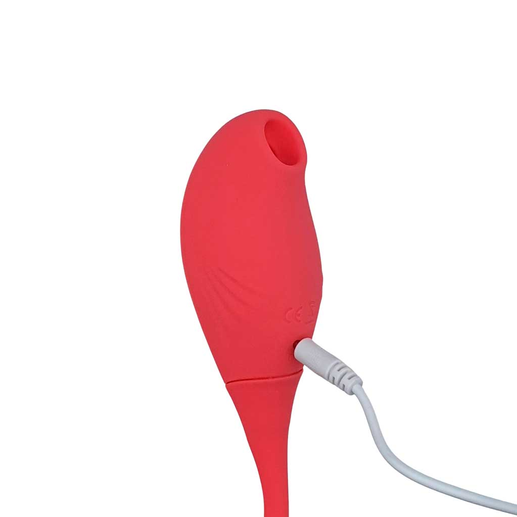 Vibrador Duplo Recarregável com 10 Modos de Estimulação e 10 Tipos de Pulsações - Pleasure Dreams | 9,5 x 3,6 cm - 3