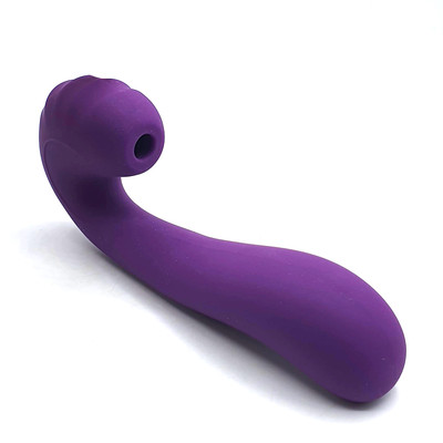Foto 5 do produto Vibrador Duplo Recarregável com 2 Motores,10 Modos de Vibração e Pulsações -  SI Zenobia | 12,3 x 3,3 cm | Disponível em 3 Cores